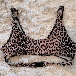 Cheetah bikini / top